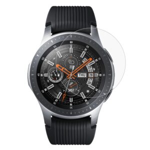 ENKAY Hat-Prince 0.2mm 9H 2.15D Curved Edge Tempered Glass Film for Galaxy Watch 46mm, Tempered Glass/46mm, 2 PCS Tempered Glass/46mm