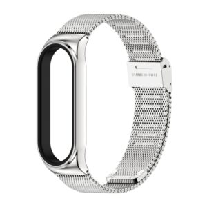 Mijobs Milan CS Screwless Buckle Metal Watch Band Case for Xiaomi Mi Band 5 & 6, Host not Included