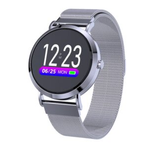 CV08C 1.0 inch TFT Color Screen Steel Watch Band Smart Bracelet, Support Call Reminder/ Heart Rate Monitoring /Blood Pressure Monitoring/ Sleep Monitoring/Blood Oxygen Monitoring