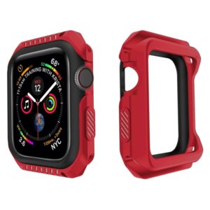 Smart Watch Shockproof Two Color Protective Case For Apple Watch Series 3 / 2 / 1 42mm, For Apple Watch Series 3 / 2 / 1 42mm (Red Black), For Apple Watch Series 3 / 2 / 1 42mm (White Blue), For Apple Watch Series 3 / 2 / 1 42mm (Black)...