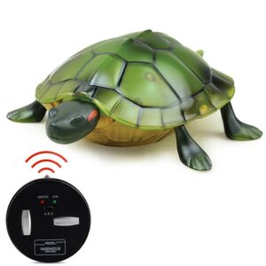9993 Infrared Sensor Remote Control Simulated Tortoise Creative Children Electric Tricky Toy Model, Tortoise(Green), Tortoise(Yellow)