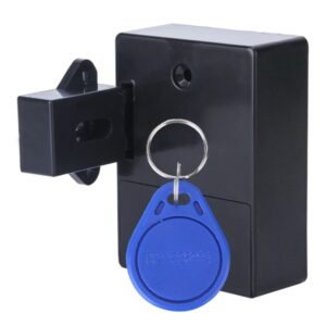 T3 ABS Magnetic Card Induction Lock Invisible Bilateral Open Cabinet Door Lock, Bilateral