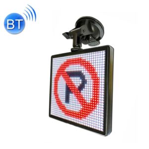 32x32 Pixel Full Color Wireless Bluetooth APP Control Emoticon Smile Faces LED Car Sign LED Display Lighting Board