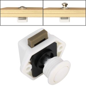 Press Type Drawer Cabinet Catch Latch Release Cupboard Door Stop Drawer Cabinet Locker for RV / Yacht / Furniture