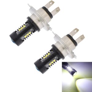 2 PCS MZ 10W 1080 LM 5500K H4 12 XB-D LED Car Headlights Driving Lamps, DC 12-24V, H4 10W