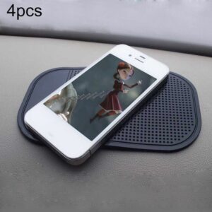 4pcs Car Anti-Slip Mat Super Sticky Pad for Phone / GPS/ MP4/ MP3