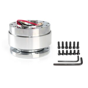 Universal 60mm Car Steering Wheel Quick Release HUB Racing Adapter Snap Off Boss Kit