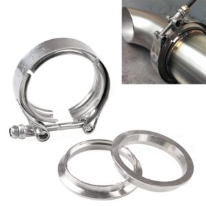 2.5 inch Car Turbo Exhaust Downpipe V-Band Clamp Stainless Steel 304 Flange Clamp