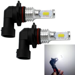 2 PCS 9006 HB4 72W 1000LM 6000-6500K Super Bright White Light Car Fog LED Bulbs, DC 12-24V, 9006/HB4, 9006 HB4