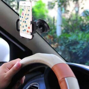 SHUNWEI SD-1121G Car Phone Multi-functional Mount Holder, Windshield / Dashboard Universal Car Mobile Phone Cradle, For iPhone, Galaxy, Huawei, Xiaomi, Sony, LG, HTC, Google and other iOS / Android Smartphones