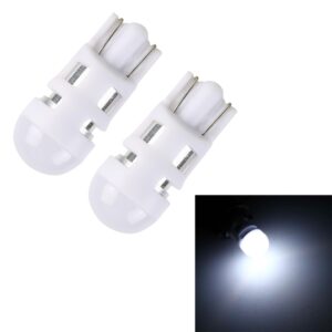 2 PCS T10 3W 200LM 6000K Car Clearance Lights Car Marker Light with 1 SMD-3030-LED Lamps, DC 12V, 2 PCS T10 3W 200LM