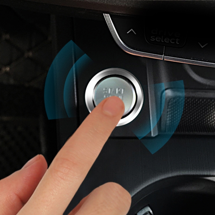 Car Engine Start Key Push Button Ring Trim Aluminum Alloy Sticker Decoration for Audi, For Audi(Engine Start) - Image 9