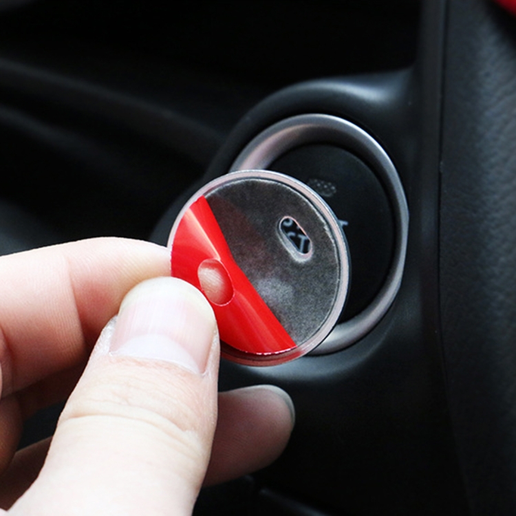 3D Aluminum Alloy Engine Start Stop Push Button Cover Trim Decorative Sticker for Mazda, for Mazda - Image 5
