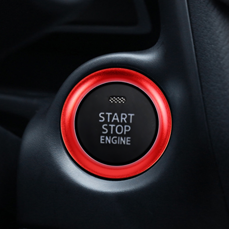 Car Engine Start Key Push Button Ring Trim Aluminum Alloy Sticker Decoration for Mazda, For Mazda - Image 10