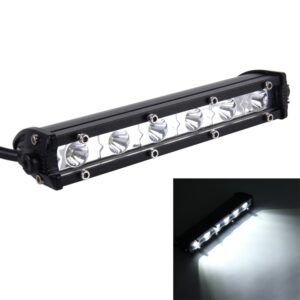 DC 10-30V 18W 2300LM 6500K Waterproof Vehicle Car Boat Marine External Work Lights Emergency Lights 30 Degrees Adjustable Spot Light LED Car Bulbs with 6 Intense CREE LED Lights, Spot Light+18W