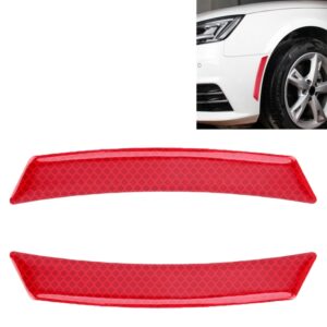 2 PCS Car-Styling Wheel Eyebrow Decorative Sticker Decorative Strip, 2 PCS