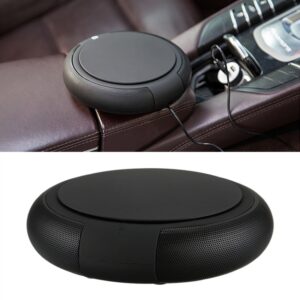 CARZOR Z1 2W USB Car Air Purifier Negative Ions Air Cleaner, (Black), (White)