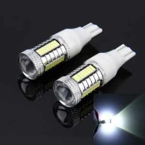 2 PCS T15 10W 650 LM 6000K Car Auto Brake Light Clearance Light Backup Light with 1 CREE Lamps and 32 SMD-4014 LED Lamps, DC 12V, T15