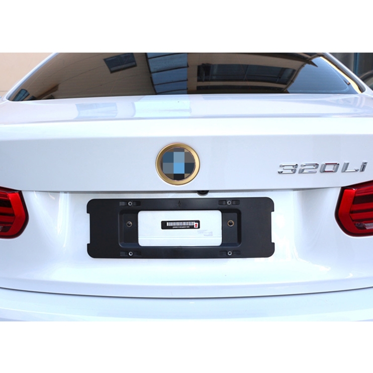 2 PCS Car Logo Decorative Circle Steering Wheel Decoration Ring Sticker Logo Car Styling Modification Car Front Logo Ring Decoration Rear Cover Trim Hood Emblem Rings for BMW 5 Series, For BMW 5 Series - Image 7