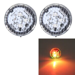 2 PCS Car Door Anti-collision Warning Strobe Light (Red Light), Colorful Light, Yellow Light, Red Light, Blue Light