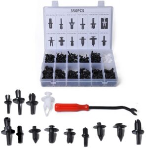 350 PCS Universal Car Retainer Clips Assortment Car Panel Trim Plastic Fasteners Rivet Clips Set