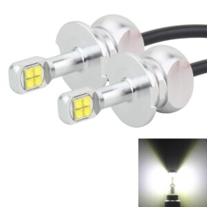 2 PCS  H3 40W 800 LM 6000K 8 CREE LEDs Car Fog Lights, DC 12V, H3