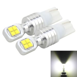 2 PCS  T10/W5W 40W 800 LM 6000K Car Clearance Light Reading Light License Light with 8 Lamp, DC 12V, Blue Light, Red Light, White Light, Yellow Light