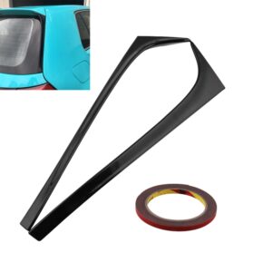 Car-styling ABS Gloss Black Rear Wing Side Spoiler Lip for Volkswagen Golf 7 MK7 2014-2017