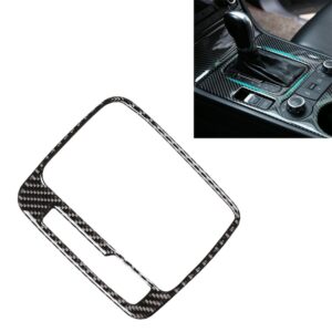 Car Carbon Fiber Gear Position Panel Decorative Sticker for Volkswagen Touareg 2011-2018