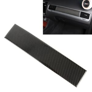 Car Carbon Fiber Dashboard Panel Decorative Sticker for Volkswagen Touareg 2011-2018