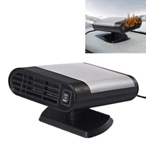 Car Heater Hot Cool Fan Windscreen Window Demister Defroster DC 12V, Purification Version, DC 12V, Purification Version (Grey), DC 12V, Purification Version (Red)