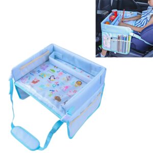 Children Waterproof Dining Table Toy Organizer Baby Safety Tray Tourist Painting Holder  (Pink Food), CRP0968A, CRP0968B, CRP0968C, CRP0968D, CRP0968E, CRP0968F