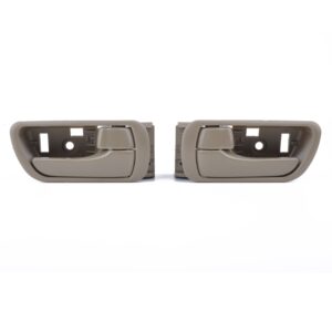 2 PCS Car Right Left Inner Door Handles 69205-33040RH / 69206-33040LH for Toyota Camry 2002-2006, For Toyota Camry 2002-2006, For Toyota Camry 2002-2006 (Beige)