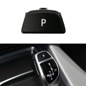 Car Gear Lever Auto Parking Button Letter P Cap for BMW X5 X6 2013-, Left Driving, For BMW X5 X6 2013-