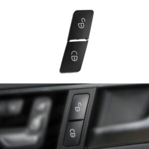 Car Right Side Door Lock Switch Buttons 2049058402 for Mercedes-Benz W204, Left Driving, For Mercedes-Benz W204 Right Side (Black), For Mercedes-Benz W204 Right Side (Red)