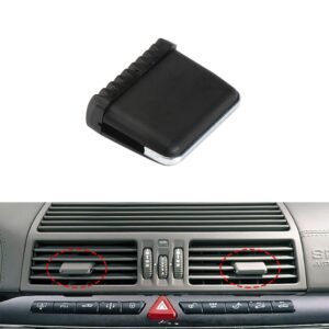 Car Left and Right Side Air Conditioning Exhaust Switch Paddle for Mercedes-Benz S Class W220 1998-2005, Left Driving, Left and Right Side (Black), Left and Right Side (Grey), Left and Right Side (Khaki), Left and Right Side (Beige)
