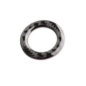 Car Carbon Fiber One-button Start Decorative Sticker for Infiniti Q50 / Q60 2014-2020