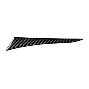 Car Carbon Fiber Left Side of the Dashboard Decorative Sticker for Infiniti Q50 / Q60 2014-2020, Left Drive