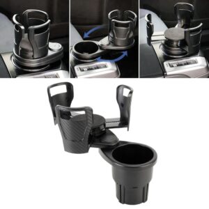 Multi-functional Car Auto Universal Carbon Fiber Texture Cup Holder Drink Holder