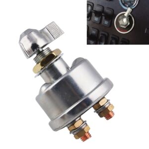 12V 125A Master Battery Disconnect Battery Switch Power Isolator Cut Off Kill Switch for UVT ATV Marine