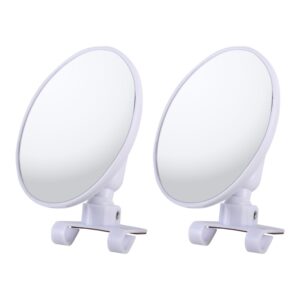 2 PCS Car Medium Size Rearview Mirror Blind Spot Side Assistant Mirror, Medium