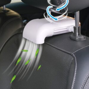 5W Car Fan Cooling Artifact For Car radiating Seat Cushion, 1 PC(Black), 1 PC (White)
