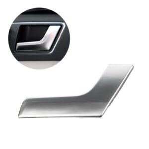 Car Right Side Electroplating Matte Inner Door Handle for Mercedes-Benz C Class W204 / X204 2008-2015, Left and Right Drive Universal