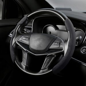 Car Universal Suede Steering Wheel Cover