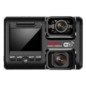 Z30 WiFi Dual-lens HD 2160P Non-light Night Vision 360-degree Panoramic Driving Recorder, GPS Version