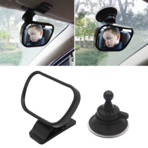 2 PCS Car Child Baby Safety Seat Observation Viewing Rearview Mirror