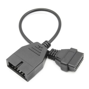 12Pin to 16Pin Car OBD2 Conversion Cable OBDII Diagnostic Adapter Cable for GM