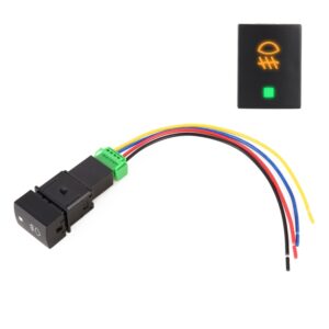 TS-15 Car Fog Light On-Off Button Switch with Cable for Nissan Sylphy 2019-