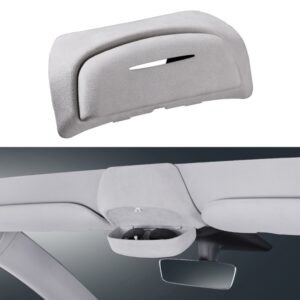 Car Suede Wrap Version Sunglasses Storage Box for Tesla Model Y 2019-2023