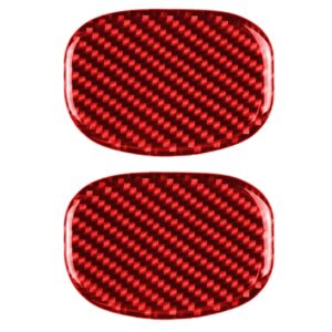 Car Carbon Fiber Seat Back Handle Decorative Sticker for BMW Mini One Cooper F55 F56, Left and Right Drive Universal, Seat Back Handle